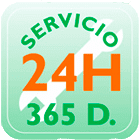 EUROSYSTEM servicio 24 horas, 7 días